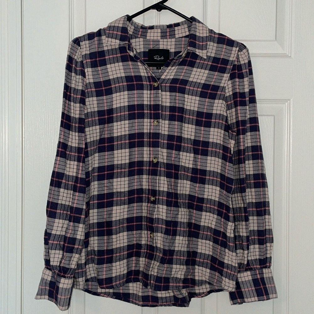 Rails Flannel Blouse